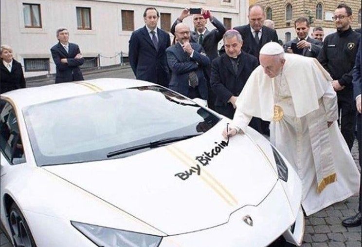 THE POPE AND BITCOIN