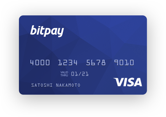 Bitpay Bitcoin debit card