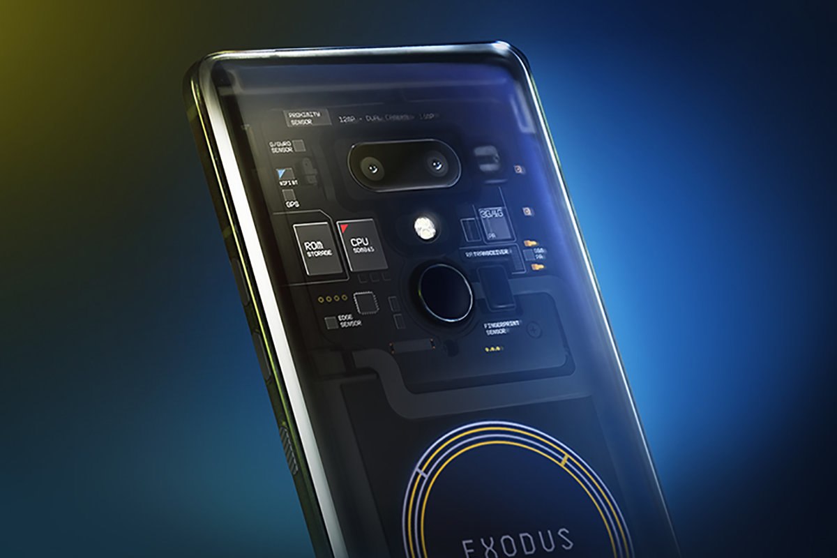 The HTC Exodus 1 smartphone allows you to buy or sell cryptocurrencies