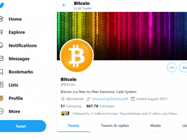Bitcoin Twitter Address