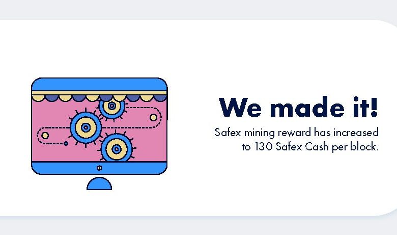 Safex Cash now offers double reward for Safex Cask Miners
