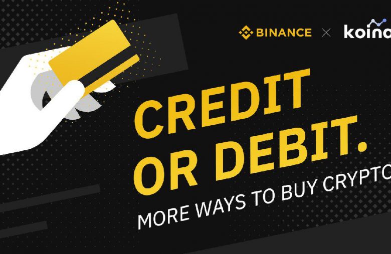 Binance adds Koinal for the purchase of cryptocurrency by credit card and bank transfer