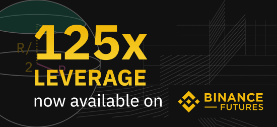 Binance Futures increases its maximum leverage to 125x for its Bitcoin Futures