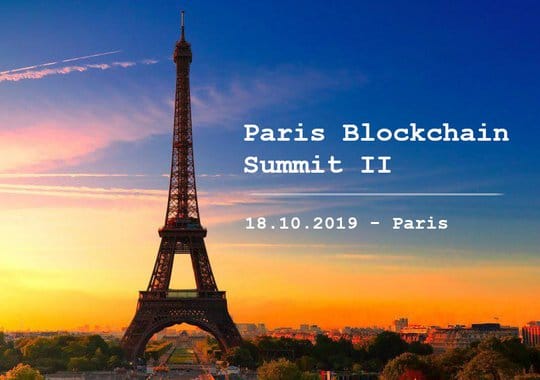 Paris Blockchain Summit on October 18, 2019