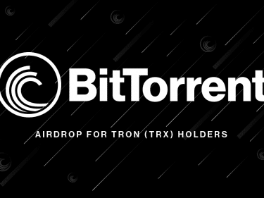 BitTorrent announces a new BTT token airdrop for Tron TRX token owners on November 11, 2019
