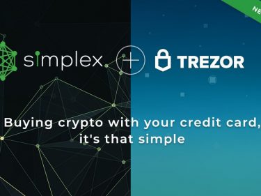 Crypto wallet Trezor adds the purchase of cryptocurrency by credit card with Simplex