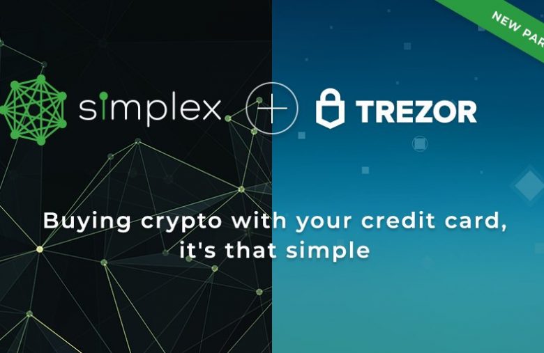 Crypto wallet Trezor adds the purchase of cryptocurrency by credit card with Simplex