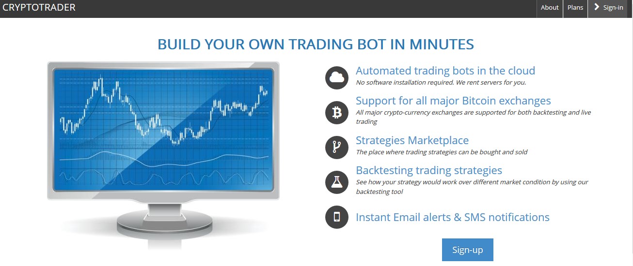 Cryptotrader bitcoin trading bot