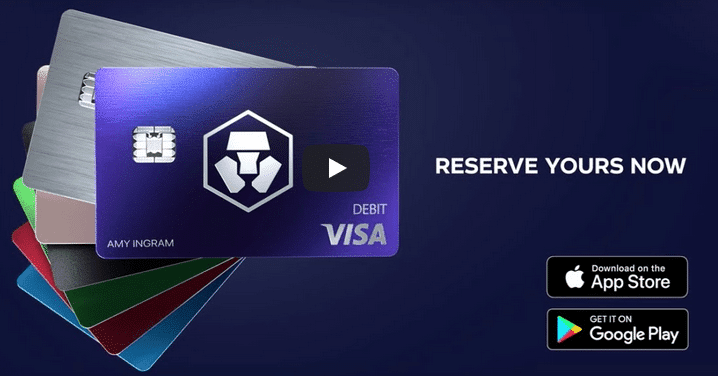 Crypto.com bitcoin debit card