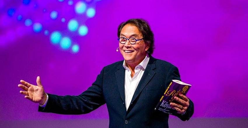 Robert Kiyosaki, author of the best seller “Rich Dad, Poor Dad, advises buying Bitcoin to deal with the financial crisis