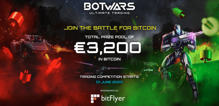 bitFlyer and Quazard organize a trading competition with Botwars game crypto trading bots