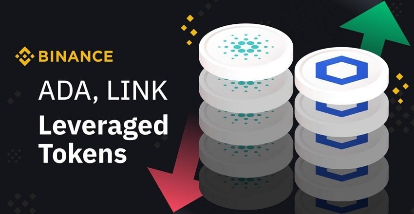 New Binance leveraged tokens for Chainlink (LINK) and Cardano (ADA)