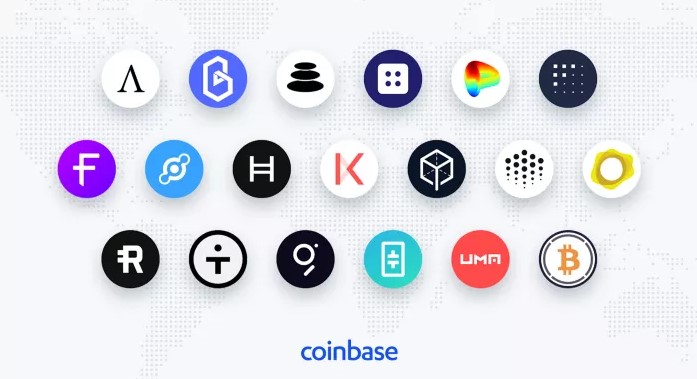 Coinbase takes an interest in DeFi decentralized finance for its next cryptocurrency listings