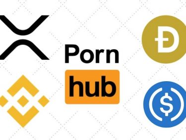 Porn and crypto, Ripple XRP, Binance coin (BNB), Dogecoin (DOGE) and USDC stablecoin are now accepted on Pornhub
