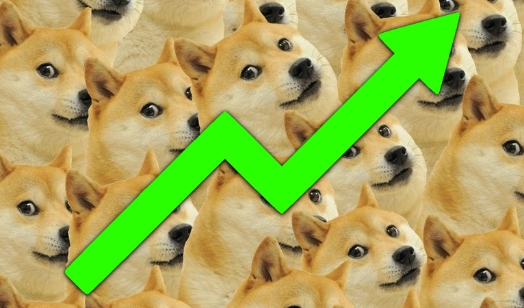 The DOGE price (Dogecoin) reaches $0.30 and passes LINK, UniSwap and Litecoin LTC on Coinmarketcap!