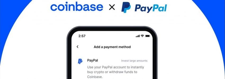 Coinbase now allows Bitcoin to be purchased with PayPal