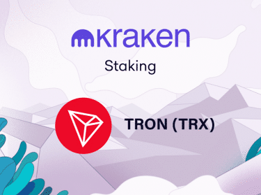 Kraken launches TRON (TRX) staking that can earn up to 9% interest