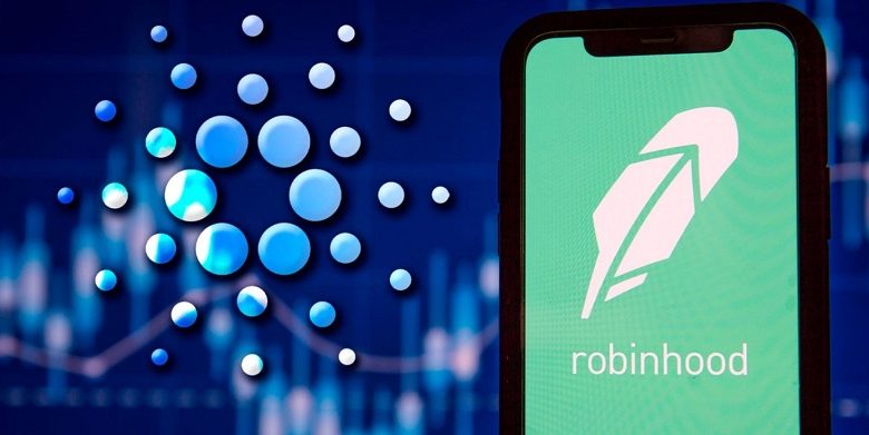 Cardano (ADA) cryptocurrency listed on popular trading app Robinhood